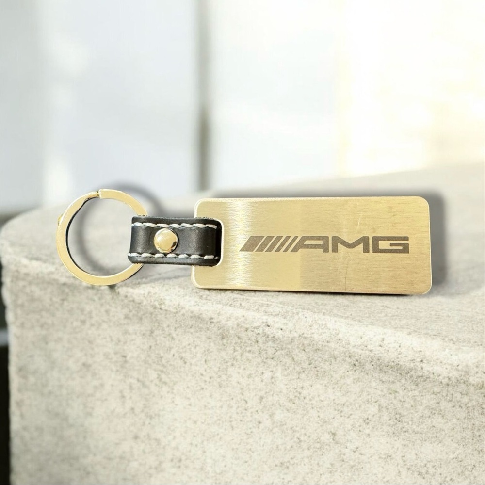 🚘Mercedes Benz AMG Metal Carbon Fiber Key Chain